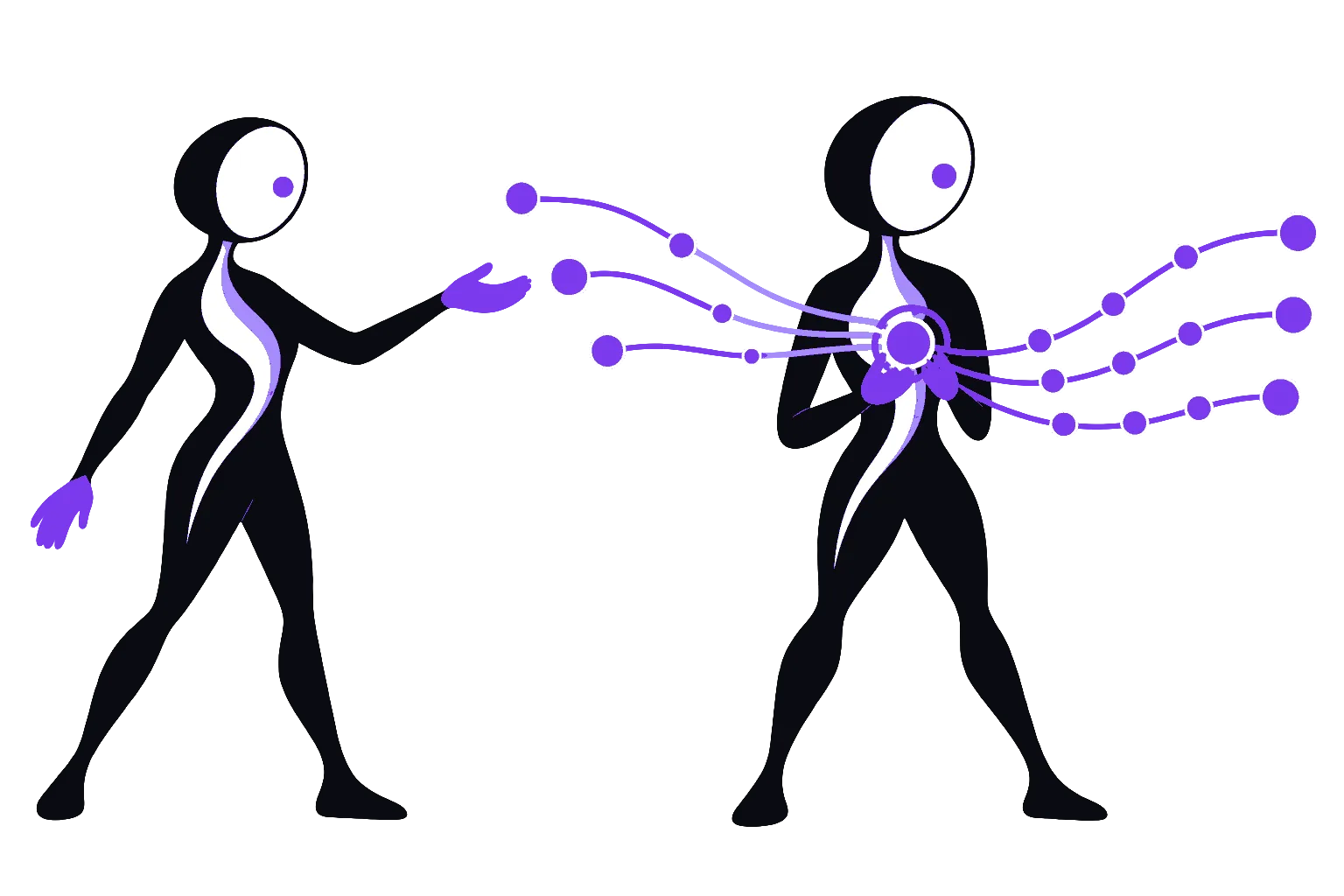 An AI agent organizing time information to share, without a confirmed booking
