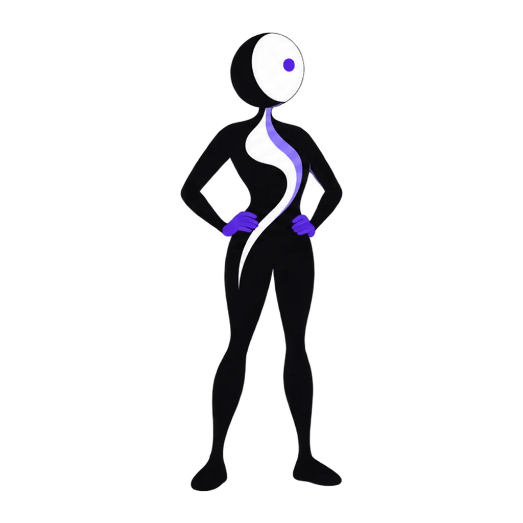 Ava expressing quiet confidence, a steady signal figure