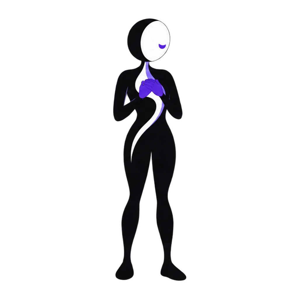 Ava expressing relief, a signal figure after the knot has opened